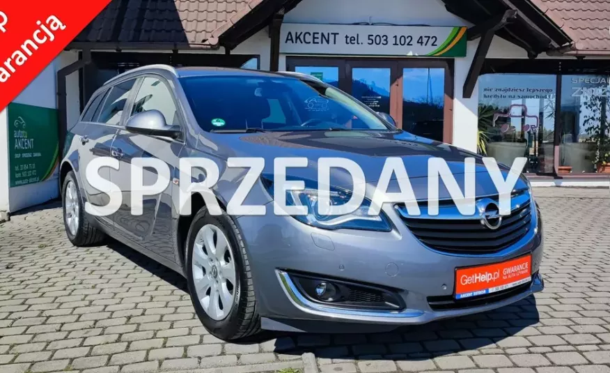 Opel Insignia Automat +170 koni + serwis + roczna gwarancja GetHelp zdjęcie 