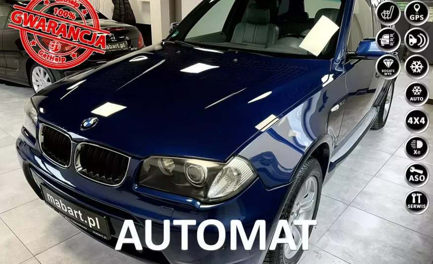 BMW X3 3.0i 230KM M SPORT PAKIET Skóry SPORT Navi Kolor ALU Xenon Z Niemiec zdjęcie 