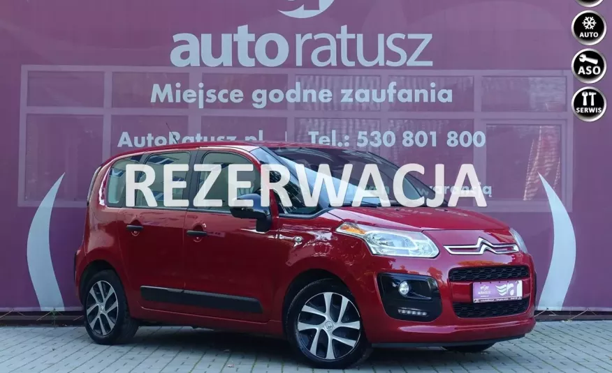 Citroen C3 Picasso FV Vat 23% / EXCLUSIVE / Bezwypadkowy / Gwarancja / Pełna Historia zdjęcie 
