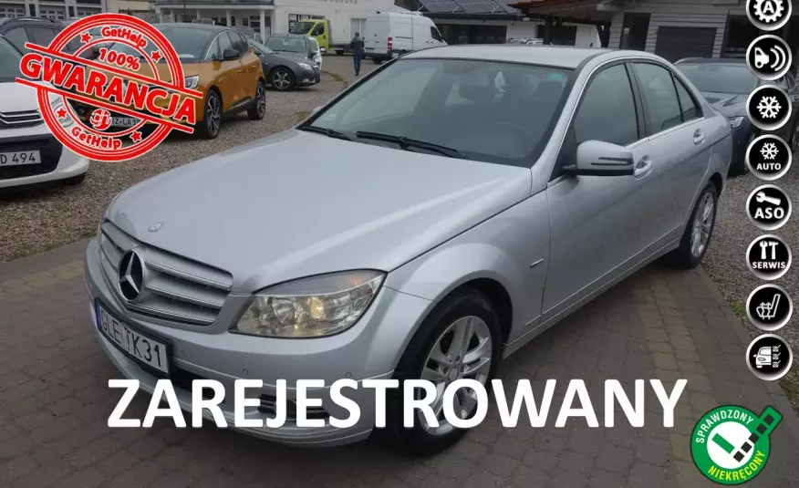 Mercedes C 180 C180 CGI 156km 169tysKM Klimatronic Avantgarde Zarejestrowany Gwarancj zdjęcie 