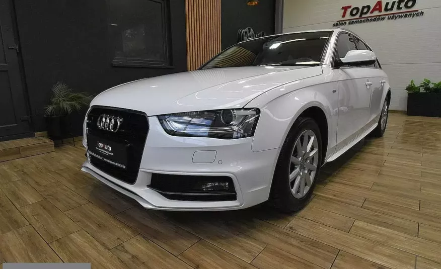Audi A4 2.0 TDI ULTRA SLINE manual lift XENON NAVI bezwypadkowa GWARANCJA zdjęcie 