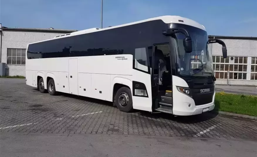 Scania 6x2 59 miejsc touring higer hd niski przebieg 460Tkm serwis scania zdjęcie 1