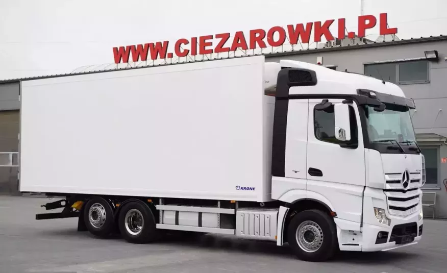 Mercedes Actros 2548 6x2 MP4 E6 CHŁODNIA HAKOWA KRONE zdjęcie 