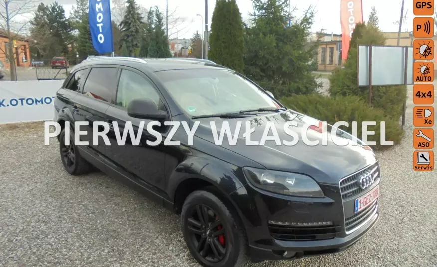 Audi Q7 Serwis , super niski przebieg , bezwypadkowa , jasny srodek , 40 foto zdjęcie 