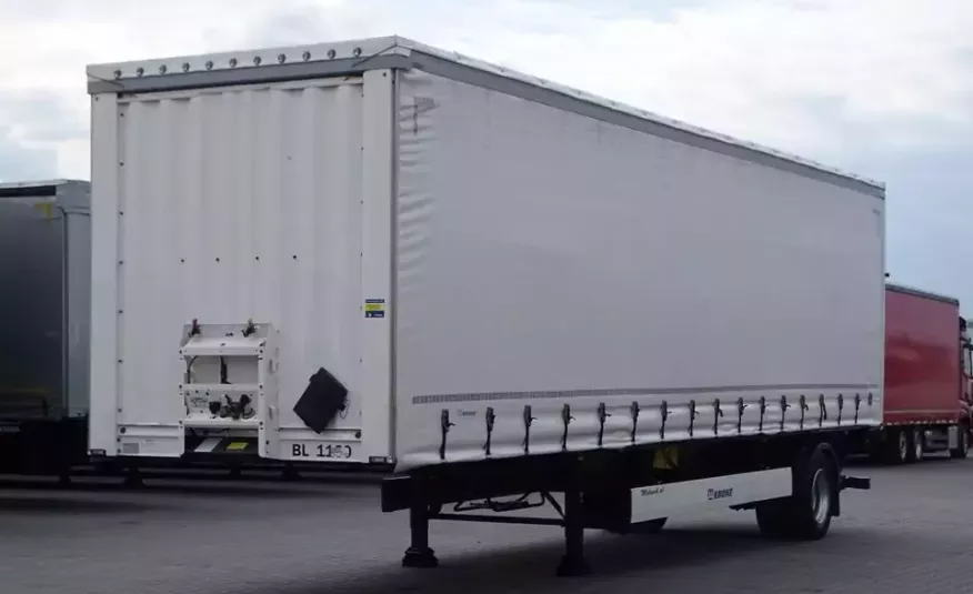 Krone FIRANKA / CITY LINER / 1 OSIOWA / WINDA / DŁUGOŚĆ: 11 M / 2015 R / zdjęcie 