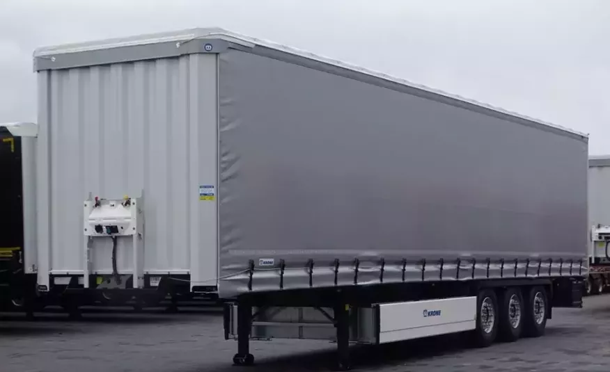 Krone FIRANKA / STANDARD / FABRYCZNIE NOWA / OŚ PODNOSZONA / PALECIARA / zdjęcie 