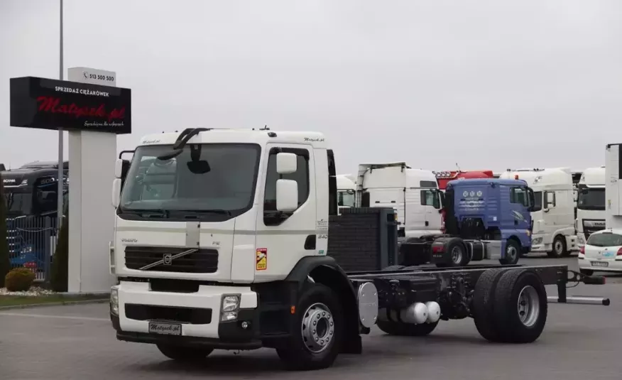 Volvo FE 340 / RAMA DO ZABUDOWY - DŁ: 6.9 M / DMC: 19 T / MANUAL / / 4x2 zdjęcie 