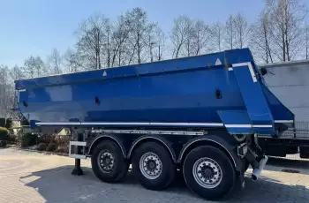 BODEX RYNNA ALU Naczepa wywrotka rynnowa BODEX - aluminiowa / Salon PL I-właściciel