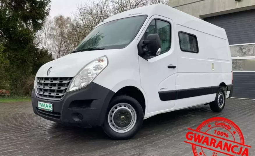 Renault Master 2011/2012 2.3 L2H2 Brygadówka 7 osobowy Klima zdjęcie 