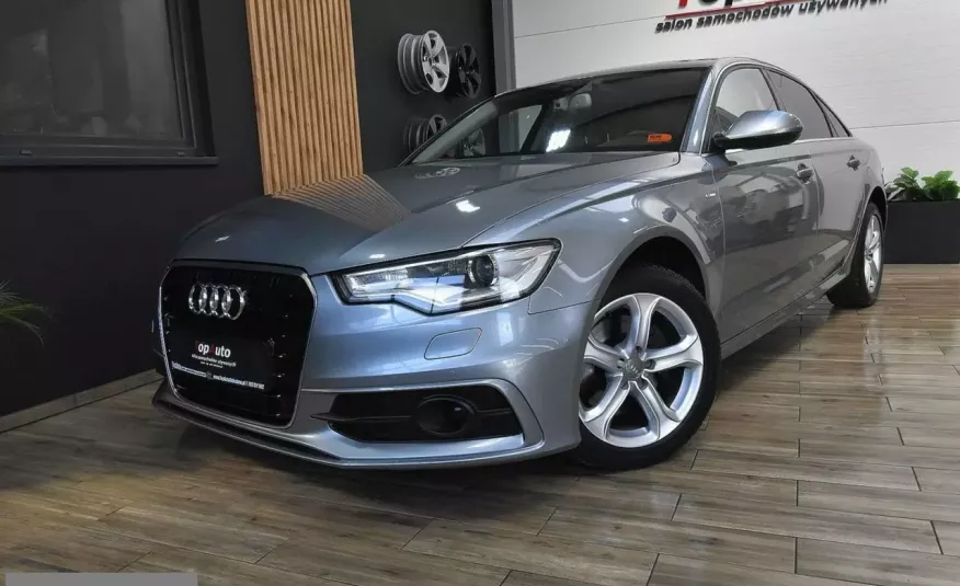 Audi A6 2.0 TDI LED 177 KM AUTOMAT S-LINE bezwypadkowa GWARACNJA automat zdjęcie 