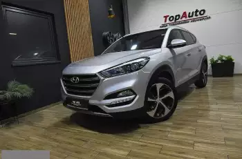 Hyundai Tucson automat LED bezwypadkowy gwarancja asystent pasa PERFEKCYJNY