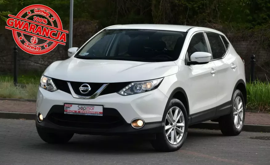 Nissan Qashqai 1.2DiG-T 116KM Manual 2016r. Polski SALON 106tkm Climatronic LED zdjęcie 