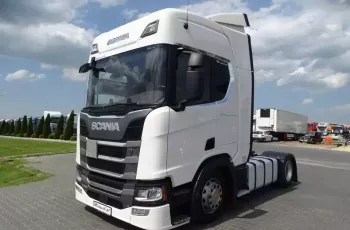 Scania R 450 / LOW DECK / MEGA / RETARDER / NAVI / 11.2018 R / EURO 6 /