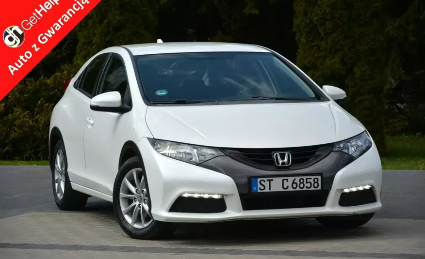 Civic 1.8i-VTEC(141KM) Biała Perła Duża Navi Led I Właścicel Alu16"ASO HONDA zdjęcie 