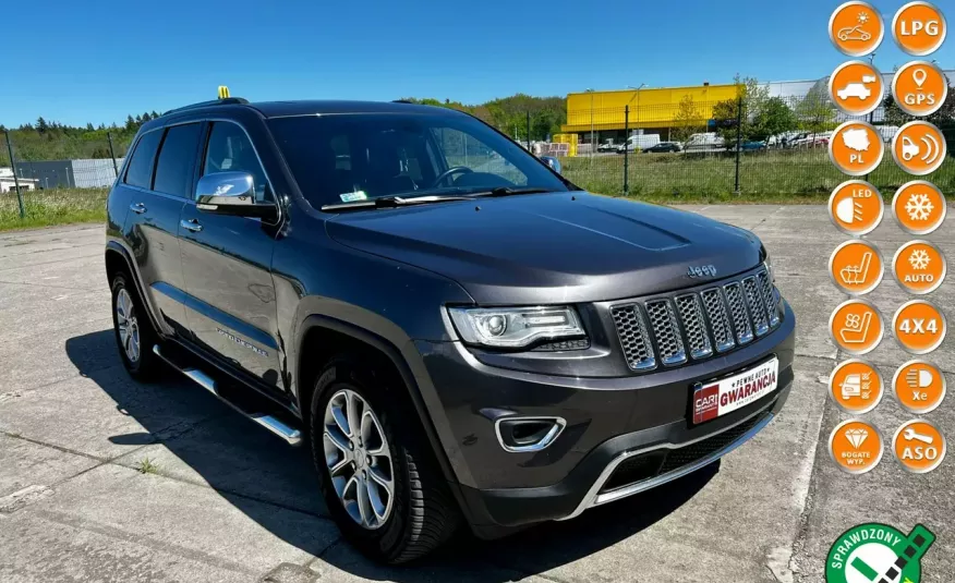 Jeep Grand Cherokee 5.7v8 hemi +gaz limited panorama navi kamera 1r.gwarancji zamiana zdjęcie 