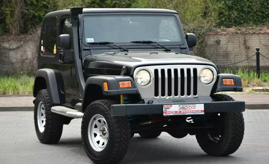 Jeep Wrangler Sport TJ 2.5 143KM Manual 2005r. Europa Snoker Lift HAK zdjęcie 