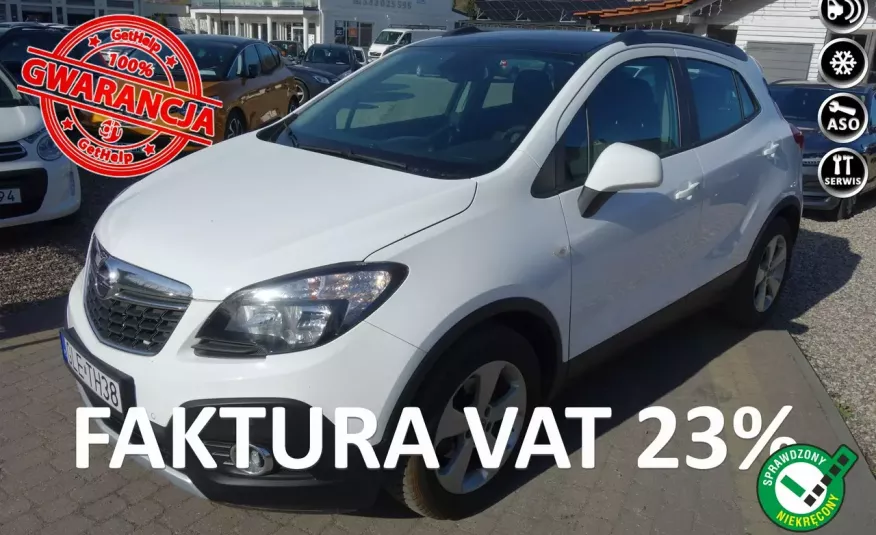 Opel Mokka 1.4Turbo 140KM Klimatyzacja Alu Zarejestrowany Gwarancja zdjęcie 