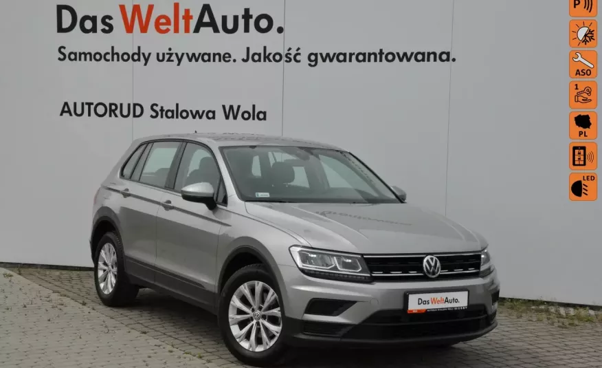 Volkswagen Tiguan 2.0TDI 150KM Salon Polska Czujniki Park. Lane Assist Gwarancja Dealer zdjęcie 
