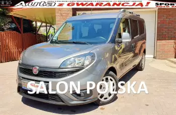 Fiat Doblo MAXI L2, N1.100% Bezwypadkowy, Salon PL F.VAT23%, Nawigacja, klimatronc