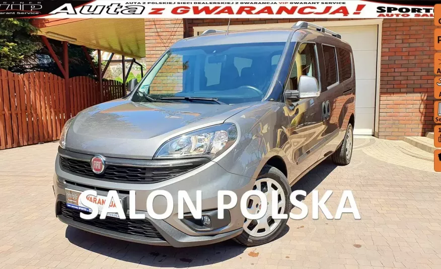 Fiat Doblo MAXI L2, N1.100% Bezwypadkowy, Salon PL F.VAT23%, Nawigacja, klimatronc zdjęcie 