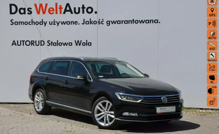 Volkswagen Passat 2.0TDI 150KM DSG Highline Pl Salon ASO Serwis Navi Aktywny Temp. FV23 zdjęcie 