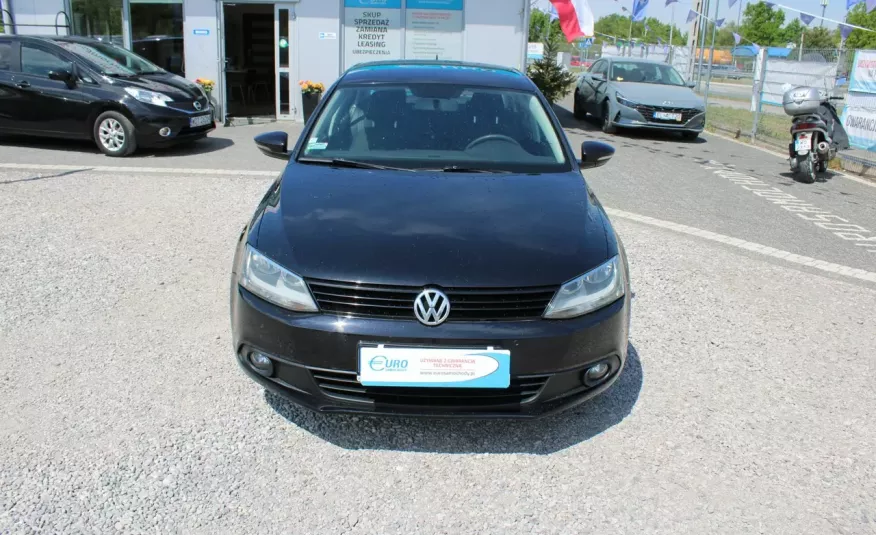 Volkswagen Jetta F-Vat, Gwarancja, Salon Polska, Benzyna, Sedan, Czarny, Czujniki Parkowania zdjęcie 