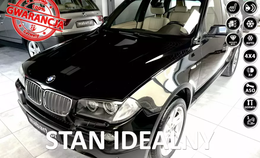 BMW X3 3.0d 218KM Face Lifting Skóry MANUAL Panorama ALU Xenon Z Niemiec zdjęcie 