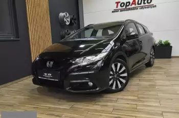 Honda Civic 1.6 i-DTEC kombi LED PIĘKNA serwisowana bezwypadkowa GWARANCJA 