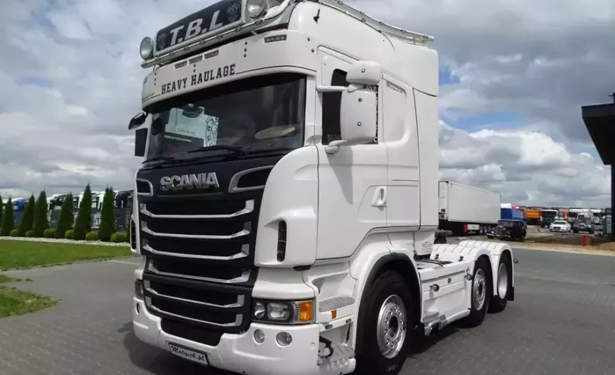 Scania R 560 / V8 / 6X2 / PUSHER / RETARDER / NAVI / I-PARK COOL / / MANUAL / 70 TON / zdjęcie 