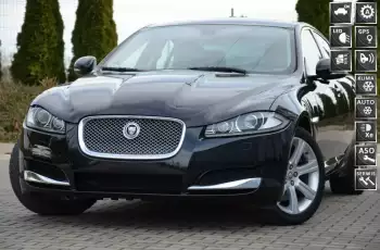 Jaguar XF Czarny Opłacony 2.2D 190KM Lift Serwis Jasna skóra LED Kamera Navi PDC