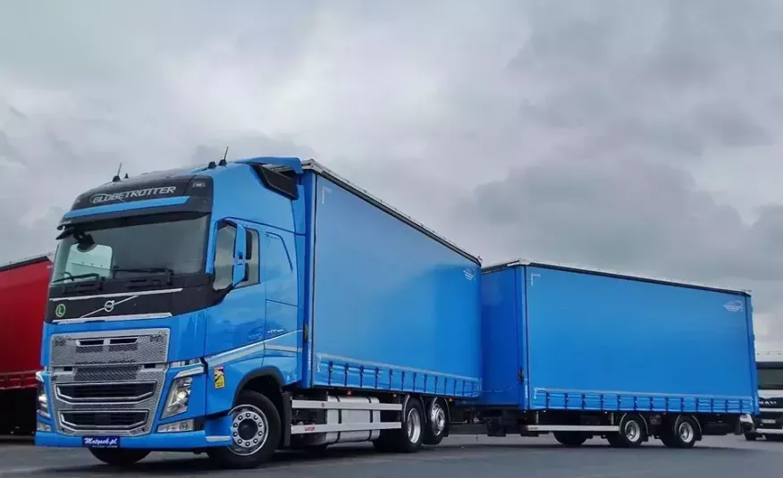 Volvo FH 500 / XXL / ZESTAW TANDEM 120 M3 / DOPPELSTOCK / 7.75 M + 7.75 M / I-COOL / XENON / 6x2 zdjęcie 