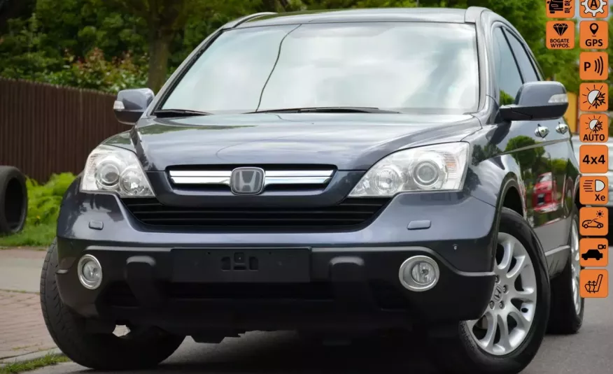 Honda CR-V Opłacona 2.0i 150KM Panorama Xenon Grz.fotele Skóra Navi Kamera zdjęcie 