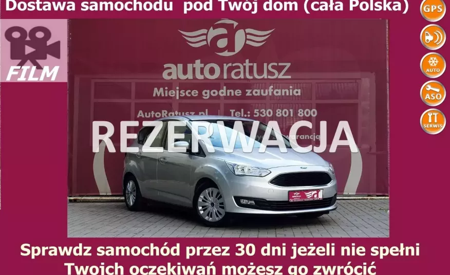 Ford C-Max Faktura Vat 23 Gwarancja 12 m-cy NavigacjaBezwypadkowy zdjęcie 