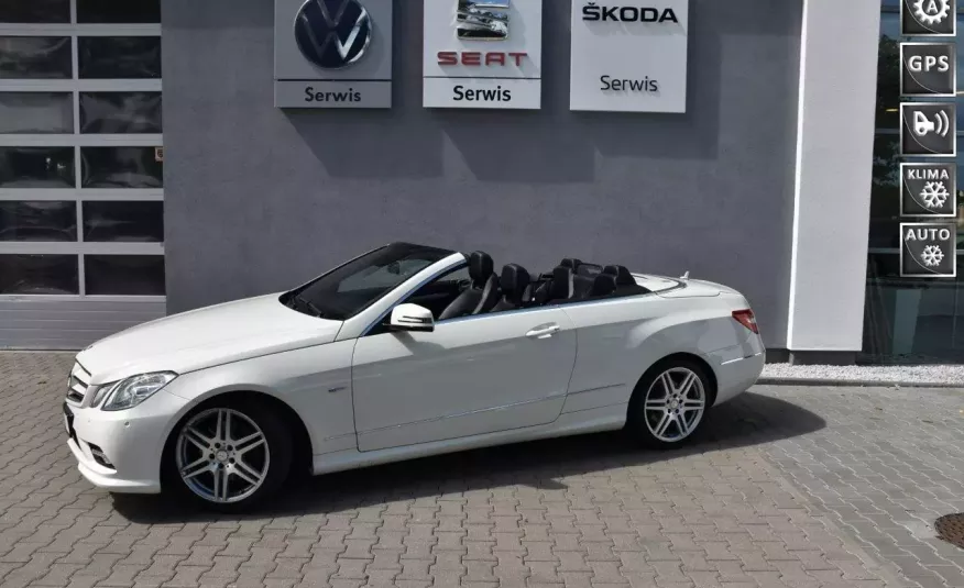 Mercedes E 220 E 220 Cabrio, Skóry, Masaże, Navi, Podgrz. fotele, El.fotel, Alu AMG, zdjęcie 