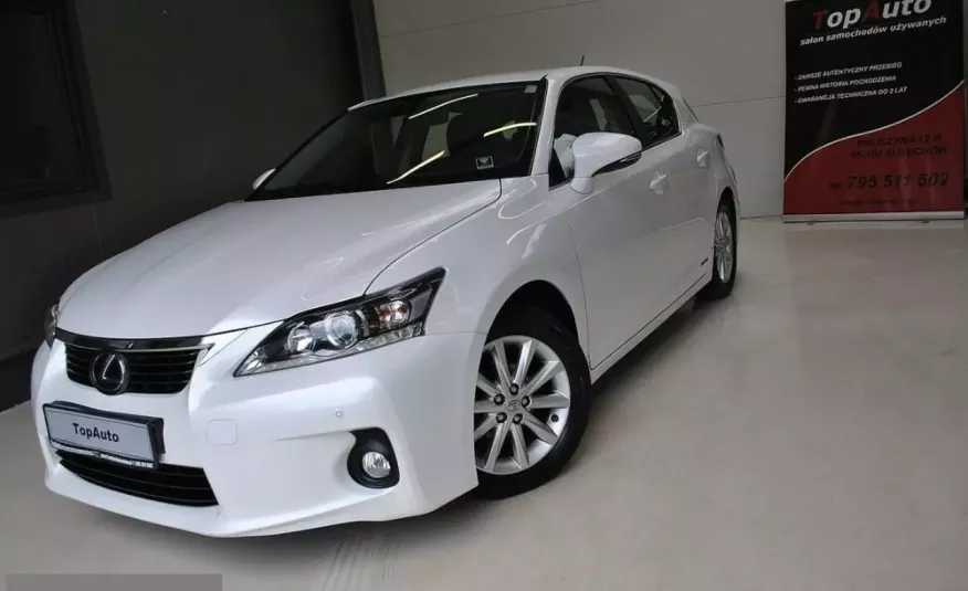 Lexus CT CT200h HYBRYDA serwisgwarancja bezywpadkowy FILM zdjęcie 