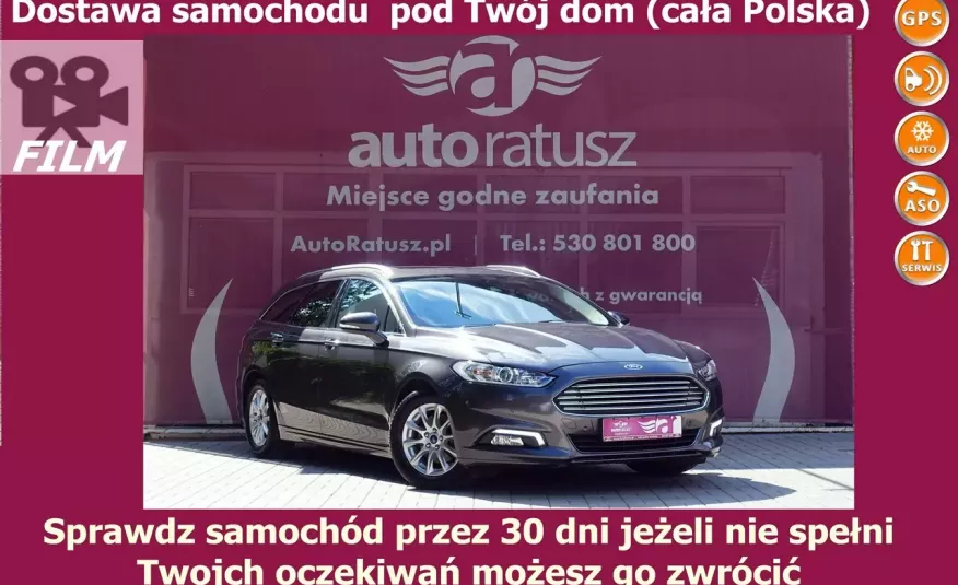 Ford Mondeo Faktura Vat23 Panorama skóry Gwarancja 12mcyBezwypadkowy zdjęcie 