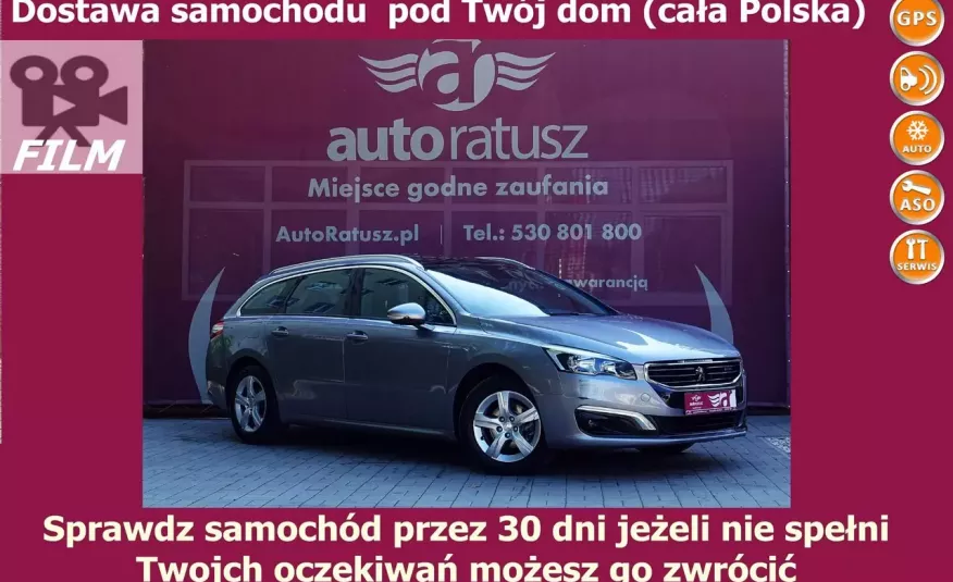 Peugeot 508 SW Fv Vat 23% bezwypadkowy , 12-mieś Gwarancja , zdjęcie 