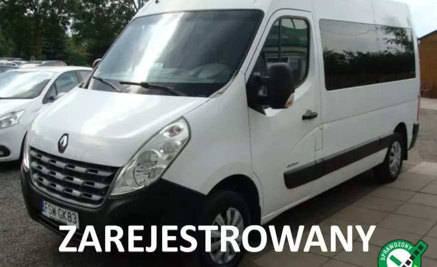 Renault Master 9 osobowy w bardzo dobrym stanie zdjęcie 