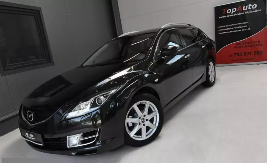 Mazda 6 2.0d po opłatach AUTENTYCZNY PRZEBIEG gwarancja FILM zdjęcie 