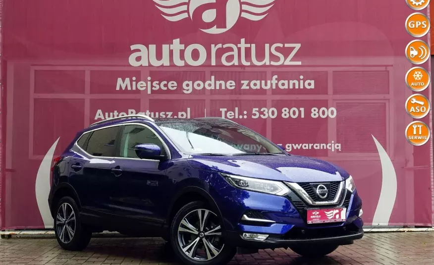Nissan Qashqai Salon Polska 4x4 Navigacja, kamery 360, panorama, Led. bezwypadkowy zdjęcie 