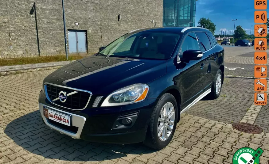 Volvo XC 60 2.4 d5 4x4 206KM, automat, skóry, kamera, serwis, bezwypadkowy.1 rok gw zdjęcie 