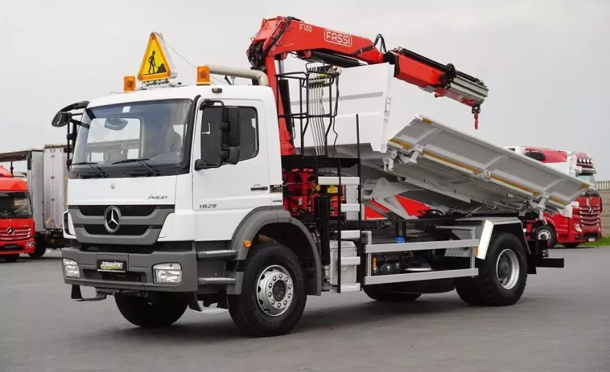 Mercedes / AXOR / 1829 / E 5 / WYWROTKA + HDS / ROTATOR / HYDROBURTA / MANUAL zdjęcie 