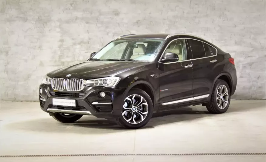 BMW X4 salon Polska ASO xDrive automat bezwypadkowy zdjęcie 
