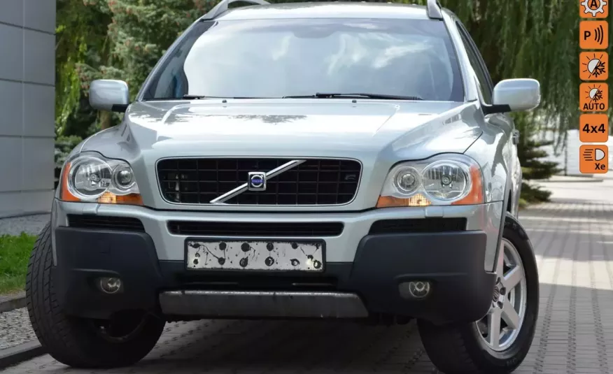 Volvo XC 90 Opłacone 2.4D5 163KM Skóra 7-foteli Alu PDC Gwarancja zdjęcie 