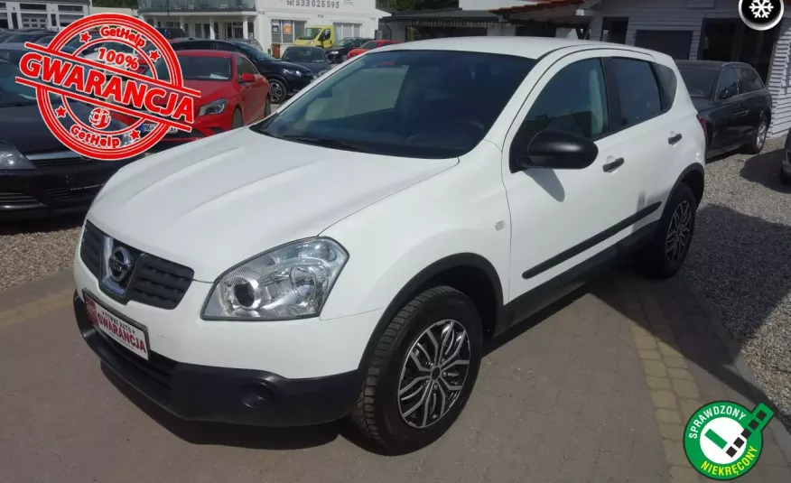 Nissan Qashqai 1.6 114KM Klimatyzacja 131tys km Książka Serwis TUV Gwarancja Zamiana zdjęcie 