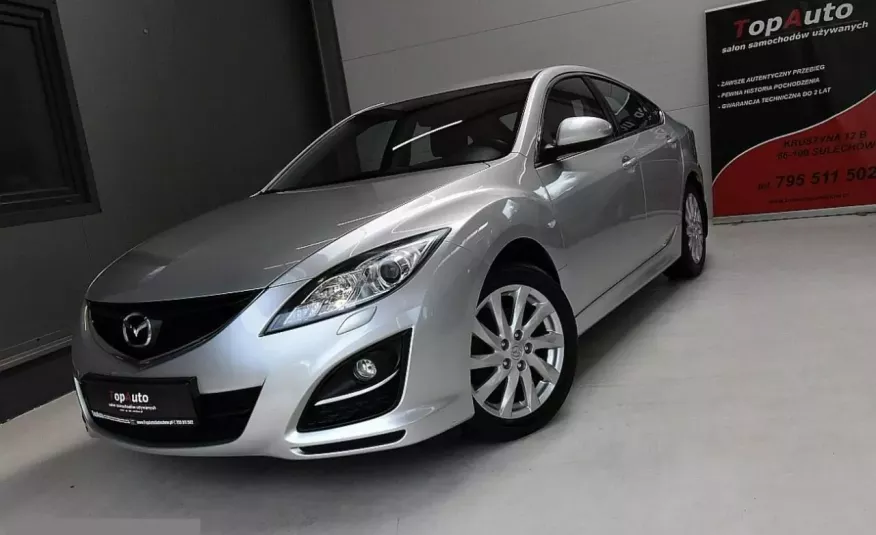 Mazda 6 2.0i navi GWARANTOWANY PRZEBIEG bezwypadkowa gwarancja FILM zdjęcie 