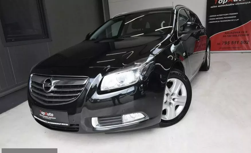 Opel Insignia 2.0cdti 160km xenon automat , bezwypadkowy+GWARANCJA FILM zdjęcie 