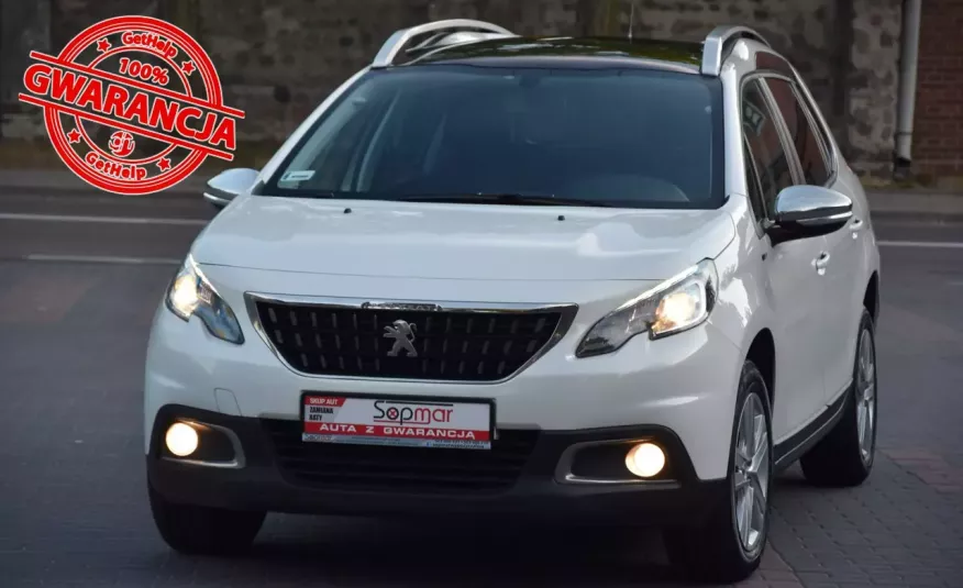 Peugeot 2008 1.2VTi 110KM 2017r. Salon Iwł. NAVi LED Panorama zdjęcie 
