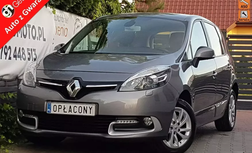 Renault Scenic 1.6 16V, Tylko 64tyśkm, Led, Klimatronic.2xAlufelgi, Full Serwis, Zadbany zdjęcie 