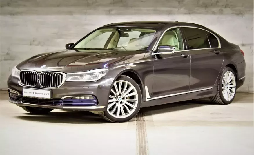 BMW 740 Long FV23 salon Polska ASO Harman masaż cam360 f.komfortowe zdjęcie 